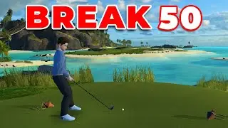 Сможем ли мы преодолеть отметку в 50 ударов на новом поле для гольфа Golf+? | Преодоление отметки...