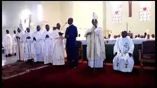 Mgr Léonard Kakudji, nouvel évêque du diocèse de Kamina.