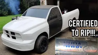 Our 2000HP Cummins Drag Truck Build Is OFFICIALLY A CERTIFIED RIPPER!!!!