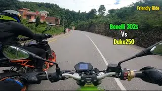 Adrenaline Rush | Duke 250 vs Benelli 302s Friendly Race