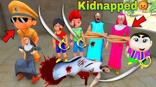 Little Singham Kicko Kidnapped Evil Nun In Gta 5 | Granny Saved Evil Nun