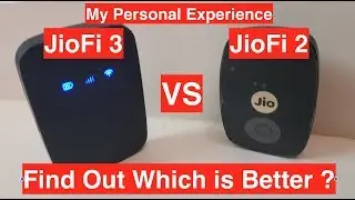 JioFI 3 vs JioFi 2 Comparison | Personal Experience | Which Is best | Best 4g Routers in Market