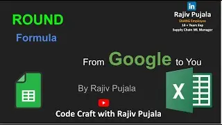 14. Master ROUND Function in Excel & Google Sheets | Simplified by a Googler