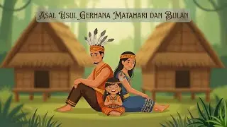 [FOLKLORE] ASAL-USUL GERHANA MATAHARI DAN BULAN - CERITA RAKYAT DARI KALIMANTAN TIMUR