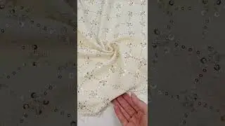 Расшитый твид в двух цветах ✅️Telegram: t.me/tkanihdru #sewing #tweed #магазинтканей #шью #sew #like