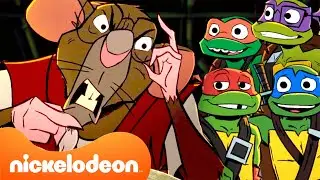 Les Tortues Ninja | Les meilleurs moments de papa Maître Splinter ! | Nickelodeon France