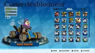 Como Desbloquear o Penta Penguin - (CTR) | Crash Team Racing Nitro-Fueled