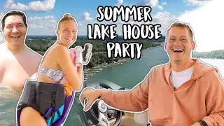 SUMMER AT THE LAKE HOUSE | Lake Maxinkuckee in Culver, IN