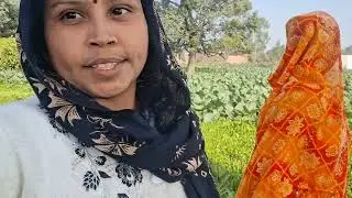 आज का स्पेशल ब्लॉक वीडियो🙏😀🤣 खेतों पर बथुआ लेने# 