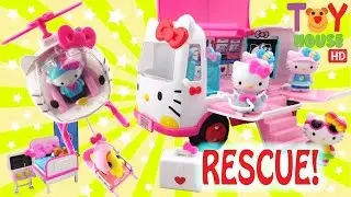 Hello Kitty Rescue Set TOY REVIEW!