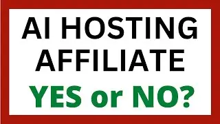 AI Hosting Affiliate Review - Legit App?