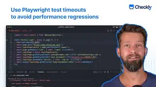 Spot performance regressions with Playwright test timeouts