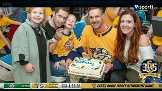 Pekka Rinne Retirement Ceremony