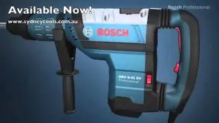 Bosch 1500W 8kg SDS-Max Rotary Hammer Drill - GBH 8-45 DV