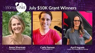 Amber Grant, Animal Services, and Startup $10K Grant Winners for July 2025