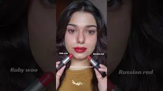 💄 #maccosmetics #macrubywoo #macrussianred #redlipstick #iconicred #makeupfinds #viralmakeup