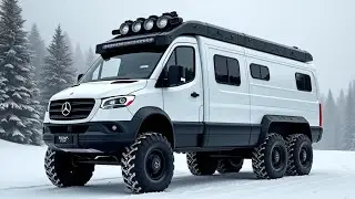 Ultimate Luxury on Wheels: 2025 Mercedes Sprinter Camper Van Tour!