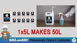 SHLooSH! - Pet Friendly Multi Purpose Cleaner & Deodoriser