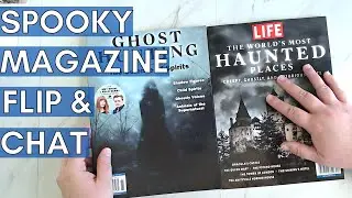 Magazine Flip and Chat | Spooky Images For Magazine Collage Art Journal Pages and Projects