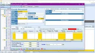 Video 34 - Prepare Goods Received Note