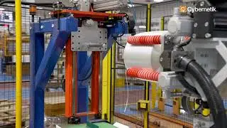 Robotic Doff Infeed System & Palletizer | Cybernetik End of Line Automation