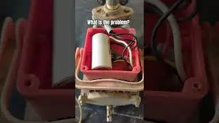 water motor capacitor blasted/electrical repair videos/ #mess0120 #automobile #rewinding #electrical