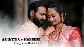 Ashwitha X Maneesh | Engagement Highlights | Aarvi Media