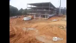 EDIFICE Time Lapse Construction Progress | Off Broadway Shoe Warehouse Corporate Headquarters