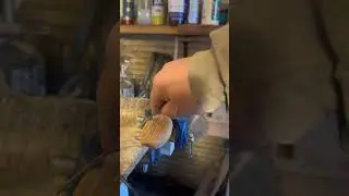 Rounding the edges on a spoon bowl #youtubehighfive @youtubecreators