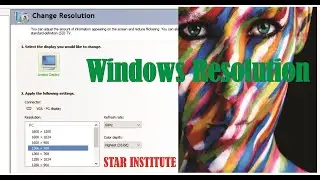 Windows Resolution settings | windows 10 screen resolution  urdu/handi | Windows screen setting