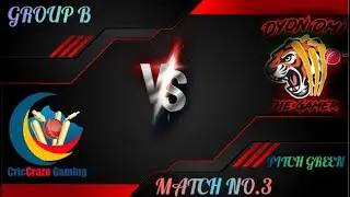 Youtubers Tournament || Milan Gohil (CricCraze Gaming Vs Oyon Omi ( Oyon Omi The Gamer) || RC 20