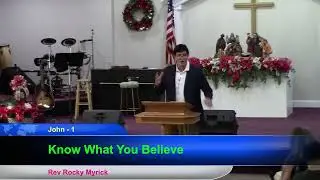 Know What You Believe - 01.11.26
