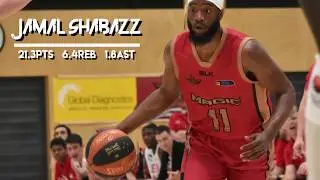 Jamal Shabazz Mandurah Magic 2018 Season Highlights | 21.3pts 6.4reb 1.8ast