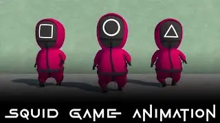 Squid Game Animation | Patna Animation Boring Road