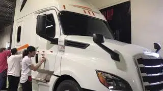 CHI Logistics truck branding
