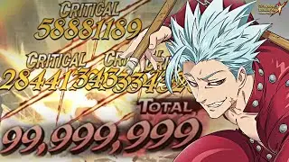 99 MILLION! FESTIVAL BAN MAX DAMAGE NUKE! Seven Deadly Sins: Grand Cross