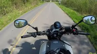 First video, Yamaha XSR 900 Neutral Coasting.(somewhat) No Hands!!!