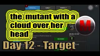 The mutant with a cloud over her head - Day 12 Target - Marvel Contest of Champions