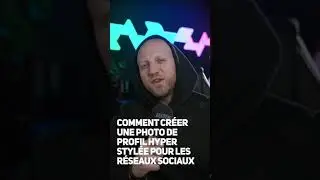 Comment cr&eacute;er une PHOTO DE PROFIL trop styl&eacute;e pour les RESEAUX SOCIAUX.