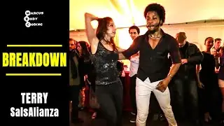 💃🏼Terry SalsAlianza & Amely Social Dancing [Salsa Steps for Men Breakdown]
