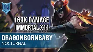 169K Damage DragonBornbaby Strix Paladins Competitive (Diamond) NOCTURNAL - Immortal X11