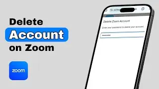 How to Delete Account on Zoom