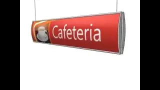 Single-tier Suspended Sign | Modular Signage System | Akhil Enterprises