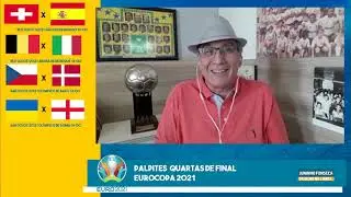 Palpites Quartas de final  Eurocopa 2021 ⚽🏆