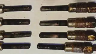 Testing  glow plugs on a diesel engine, with hard starting fault ,when cold  common fault code P0380