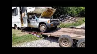 91 Toyota Toye camper conversion..  cool find , it followed me home..oops.. part 1