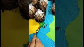 DIY minature Landscape craft School project