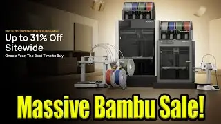 Грандиозная распродажа Bambu Lab в Черную пятницу &mdash; невероятные предложения на P1S и A1 Mini!