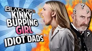BO2 MESSING WITH KINKY BURPING GIRL AND IDIOT DADS!! [FLASHBANG TROLLING] | Whos Chaos