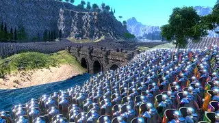 ANCIENT & ARCHER ARMY DEFEND THE BRIDGE - Ultimate Epic Battle Simulator UEBS
